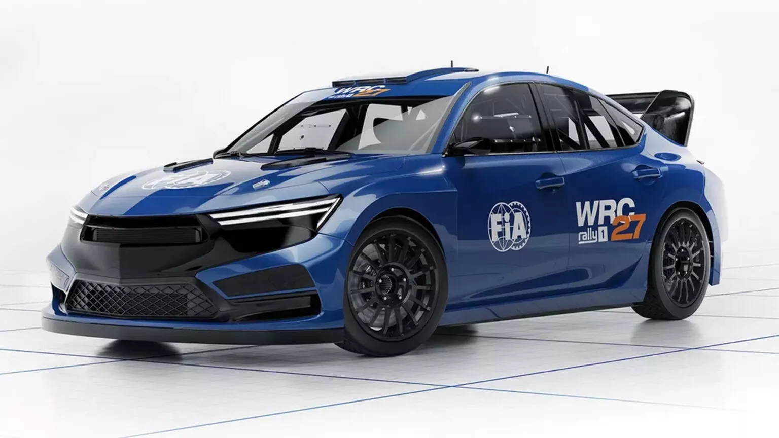 รถแรลลี่ WRC ปี 2027 โฉมใหม่จาก FIA ลดแรงม้า ตัดแอโร แต่ดีไซน์ดุดันราวรถปล้นใน GTA