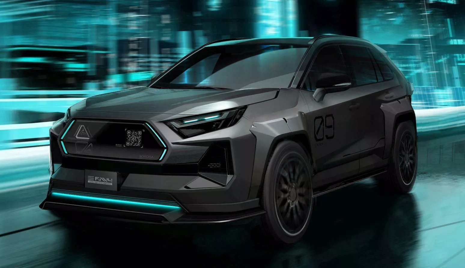 Toyota RAV4 Dark Side Performance Concept