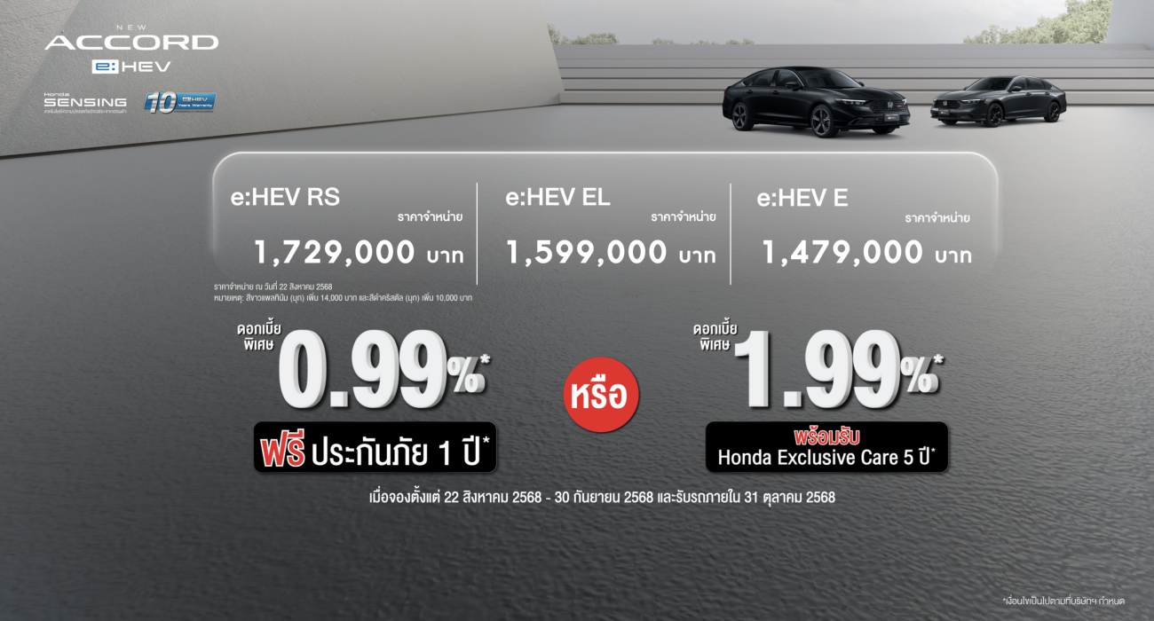 Honda Accord e:HEV