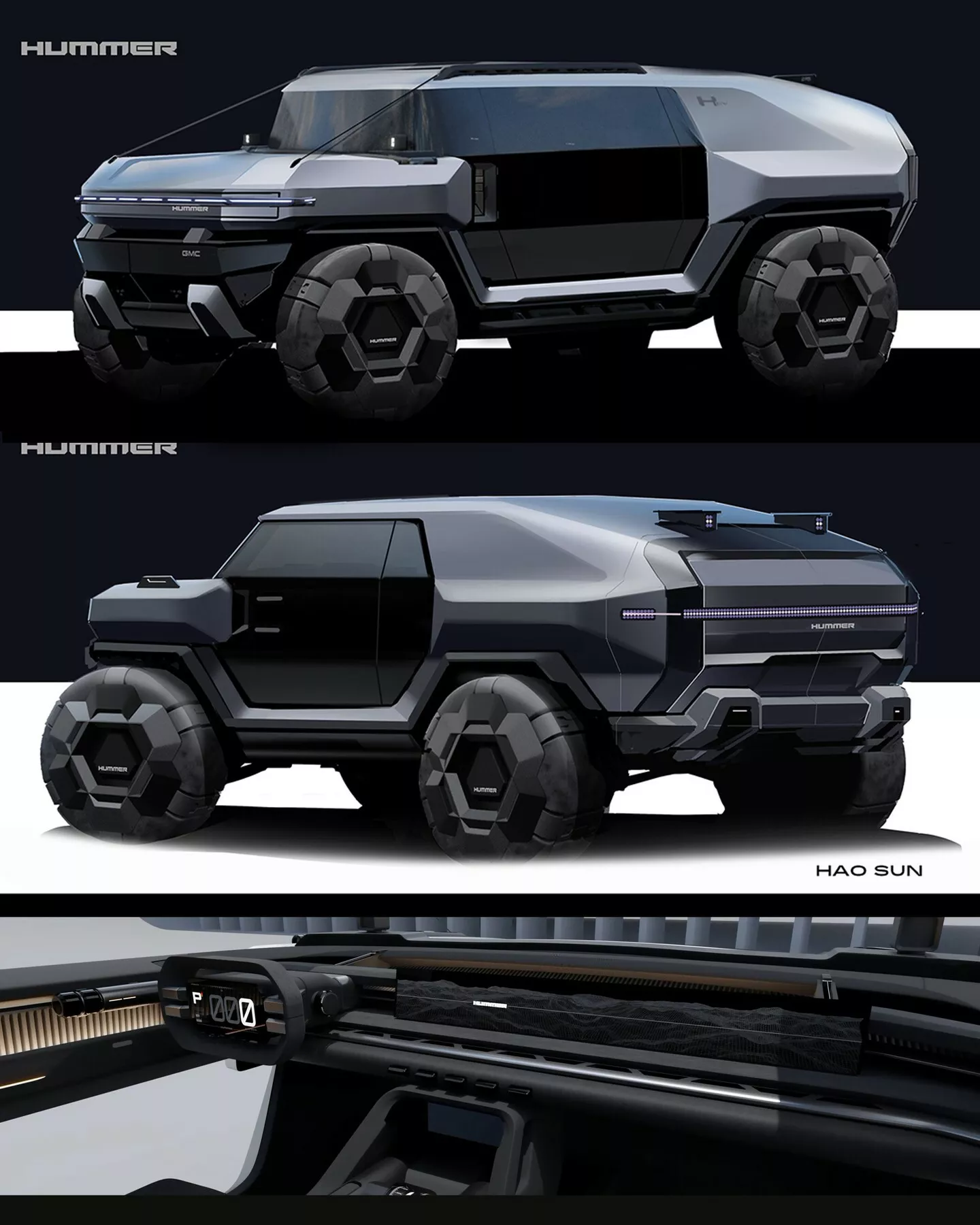GMC Hummer HEV Peak Concept