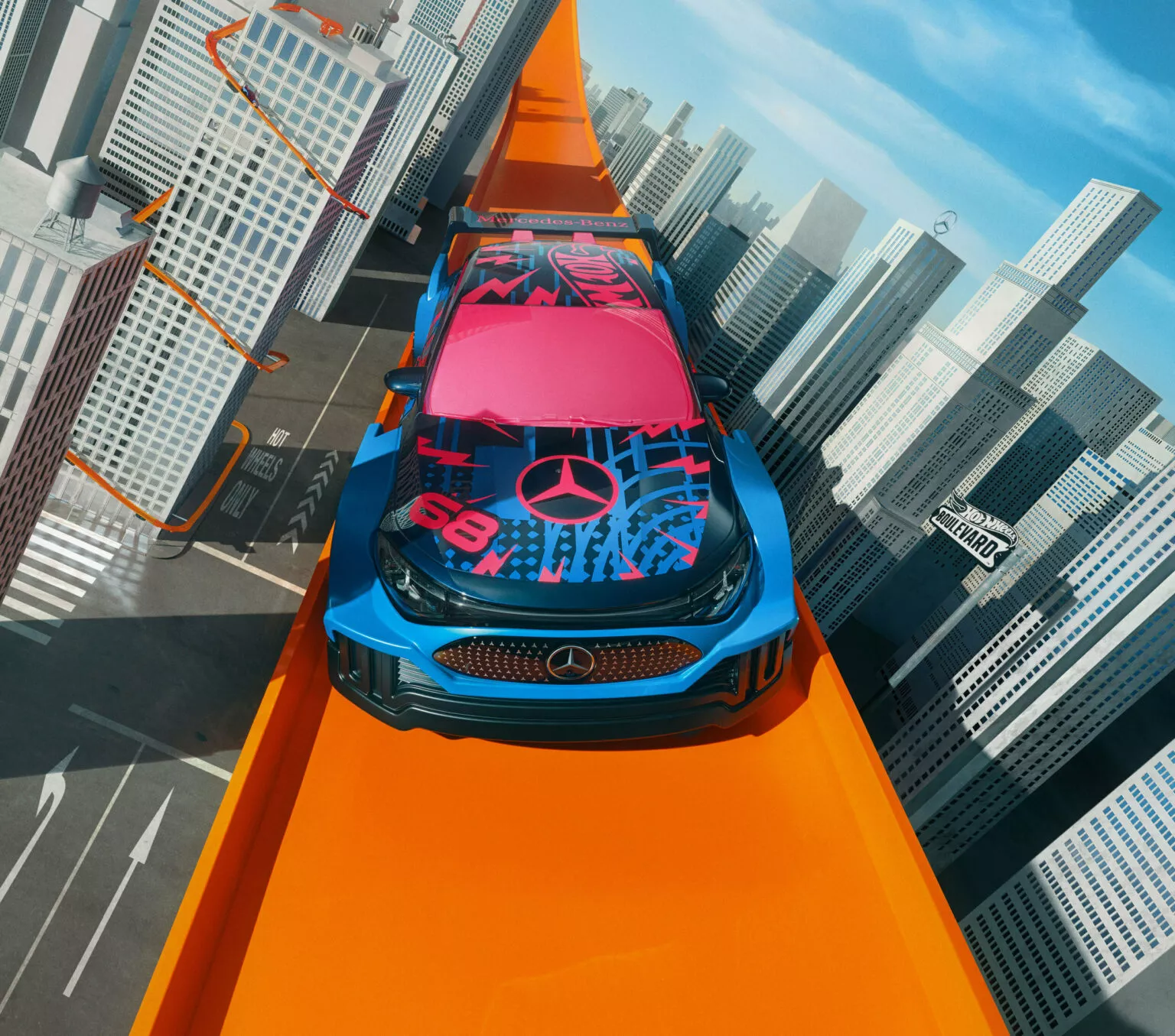 Mercedes-Benz จับมือกับ Hot Wheels