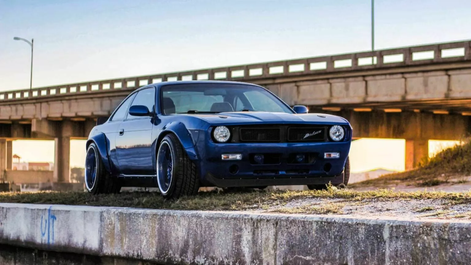 Nissan 240SX คลาสสิก แปลงโฉมหน้าสไตล์ Plymouth ‘Cuda อัดพลัง V8 520 แรงม้า เตรียมขึ้นประมูล