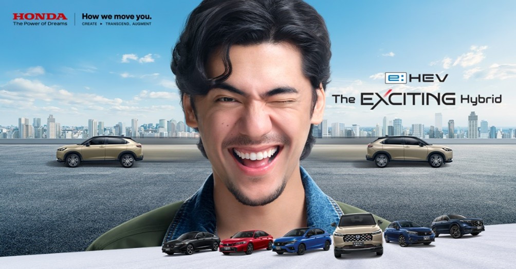 ฮอนด้า ตอกย้ำแบรนด์ผู้นำรถไฮบริด ผ่านแคมเปญ Honda e:HEV – The EXCITING Hybrid สื่อสารจุดเด่นระบบฟูลไฮบริด ที่พร้อมตอบโจทย์ทุกไดรฟ์สไตล์ ให้คุณไปได้สุด