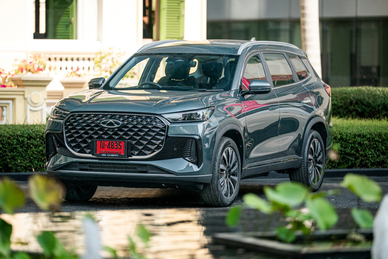 เปิดตัวรถใหม่ CHERY TIGGO 8 CSH ร่าง SUV หรู  7 ที่นั่ง ปลั๊กอินไฮบริด เริ่ม 899,000 บาท