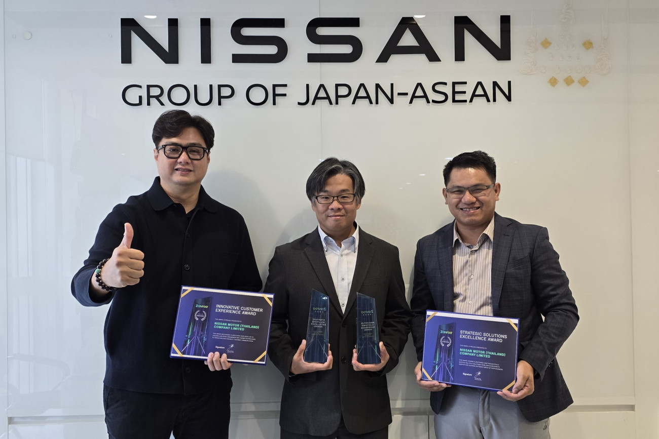 นิสสัน ประเทศไทย คว้า 2 รางวัล จากเวที Zanroo Awards 2025 