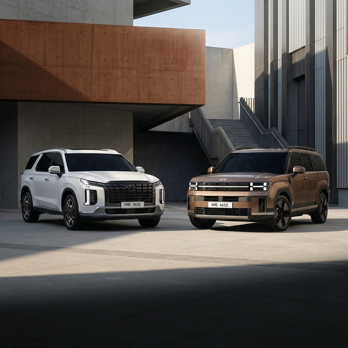 ฮุนได พาส่อง 2 SUV ยุคใหม่ Hyundai PALISADE Diesel รถแฟลกชิพพรีเมียม  และ Hyundai all-new SANTA FE Hybrid ที่เท่ แบบครบ-จบ-คุ้ม