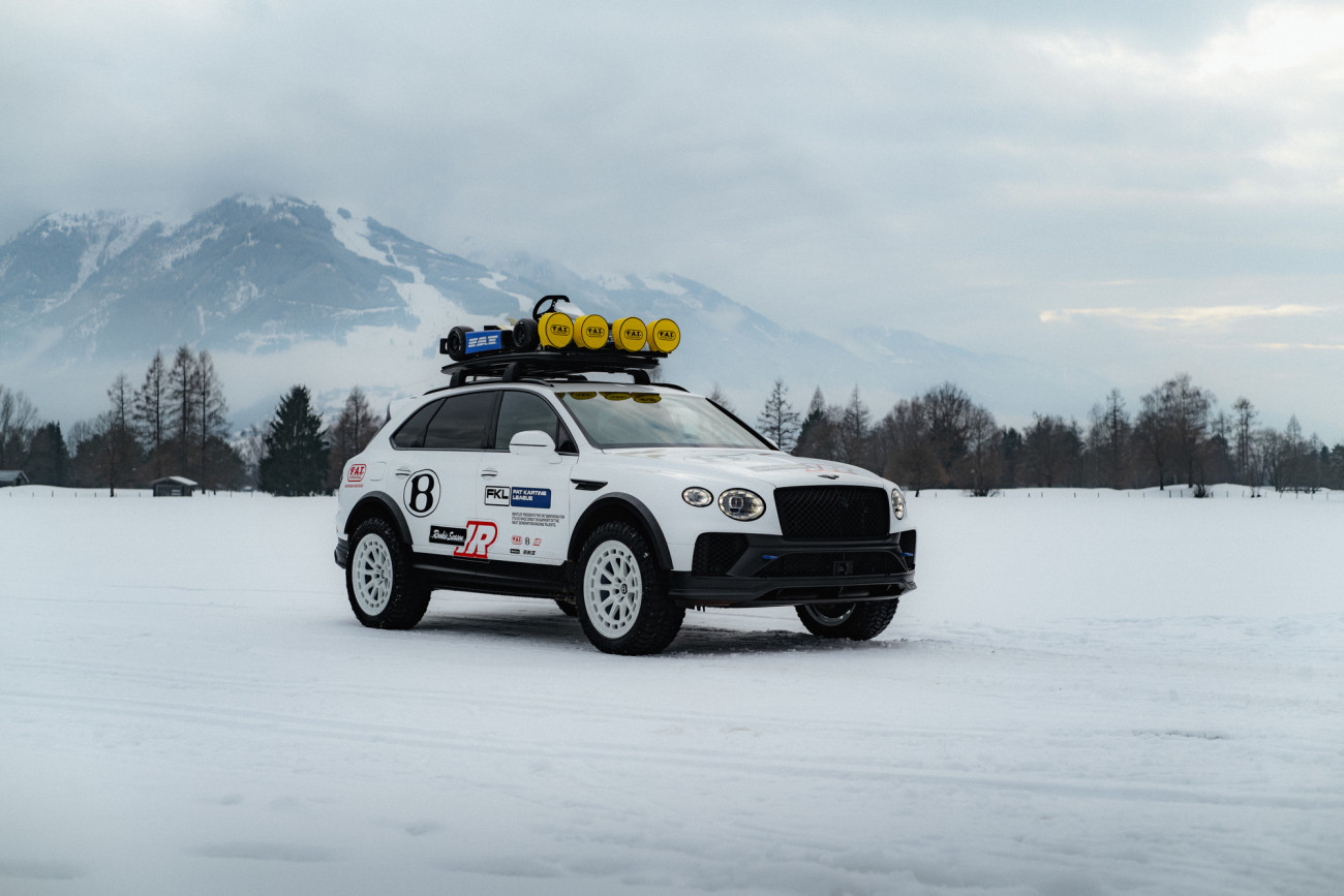 Bentayga ‘X’ Concept ต้นแบบสายลุย เปิดตัว ณ งาน FAT Ice Race พร้อมปูทางพัฒนายนตรกรรมแบบ OFF-ROAD