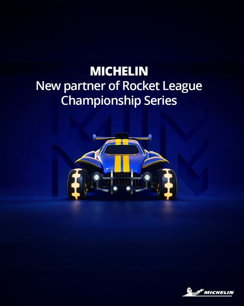 ‘มิชลิน’ จับมือเป็นพันธมิตรอย่างเป็นทางการของการแข่งขันอีสปอร์ต ระดับโลก Rocket League Championship Series ประจำปี 2569