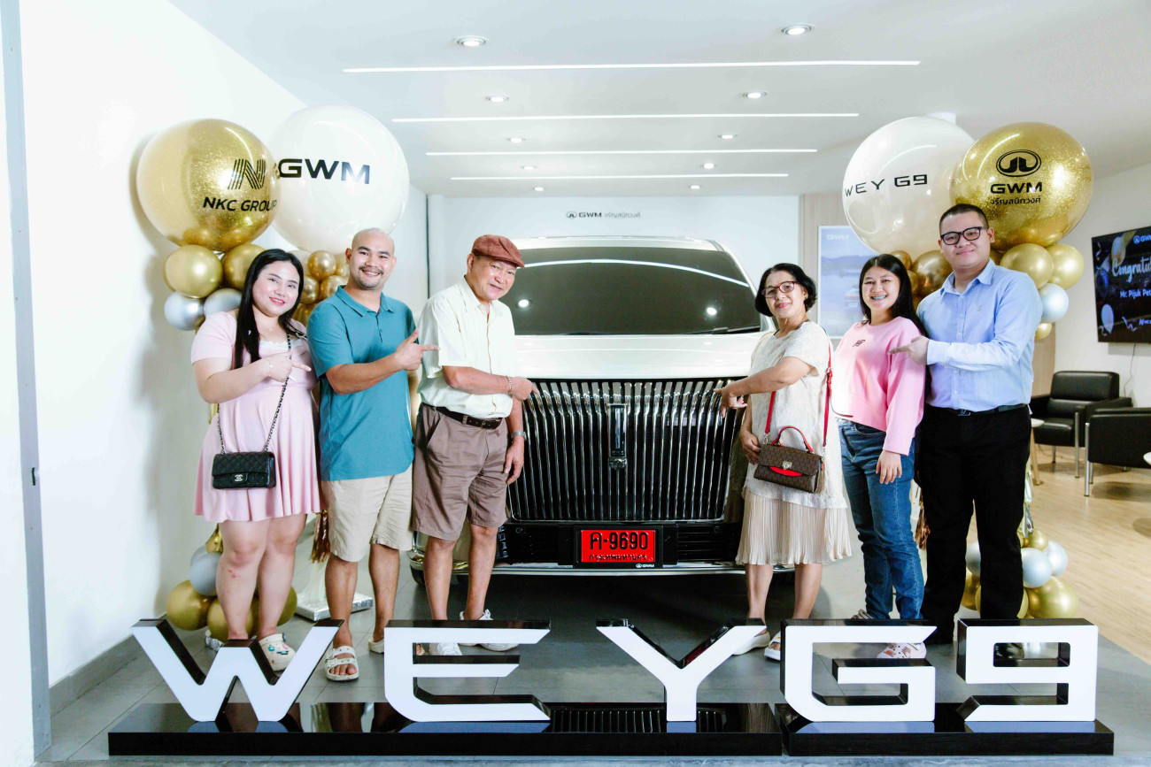 GWM เริ่มส่งมอบ WEY G9 ล็อตใหญ่ สู่มือลูกค้าชาวไทยทั่วประเทศ