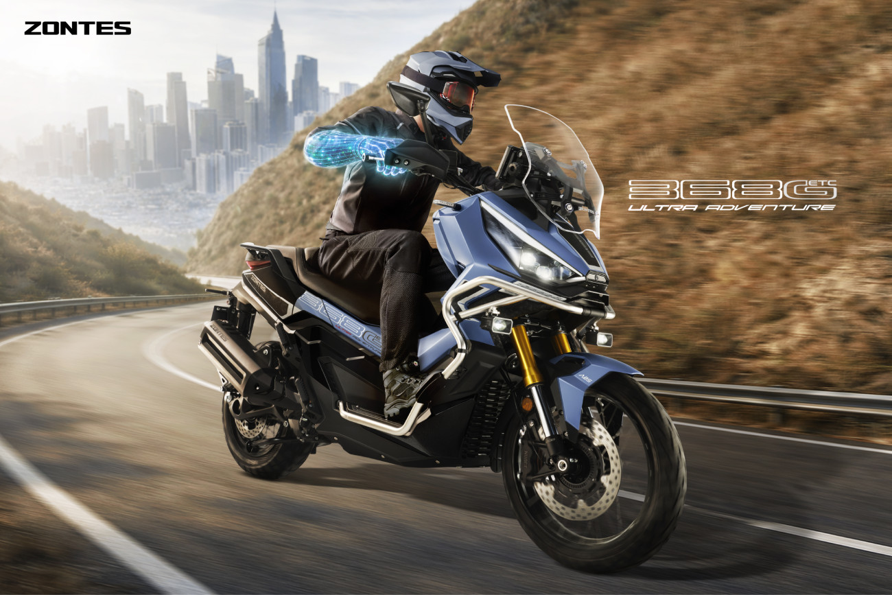 เปิดตัว ZONTES 368G ปี 2026 แอดเวนเจอร์สกู๊ตเตอร์ใหม่ ค่าตัว 183,800 บาท