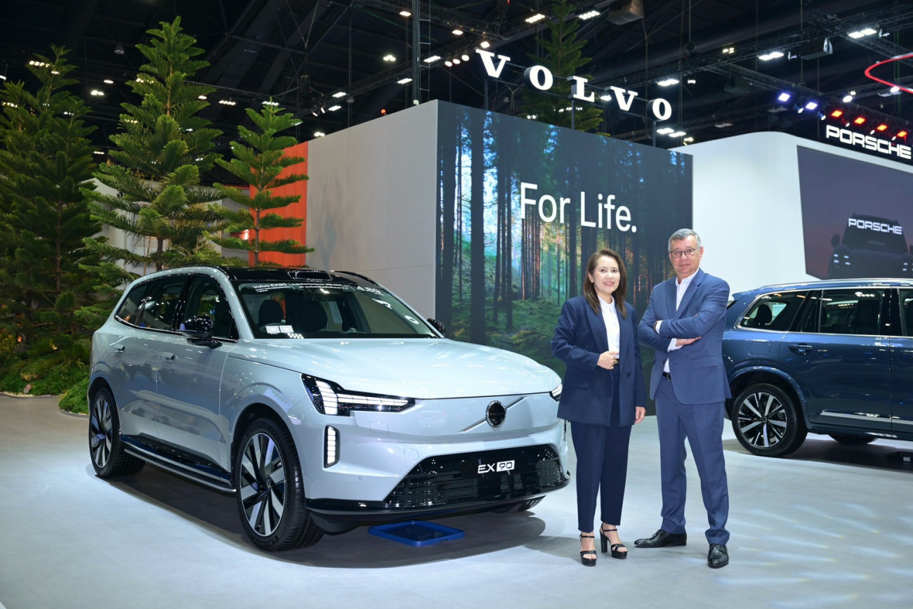 Volvo ยกระดับมาตรฐานรถไฟฟ้า ครั้งแรกกับการเปิดตัวข้อเสนอประกันภัยชั้น 1 นาน 5 ปี สำหรับ Volvo EX90 ที่งาน Motor Show 2026