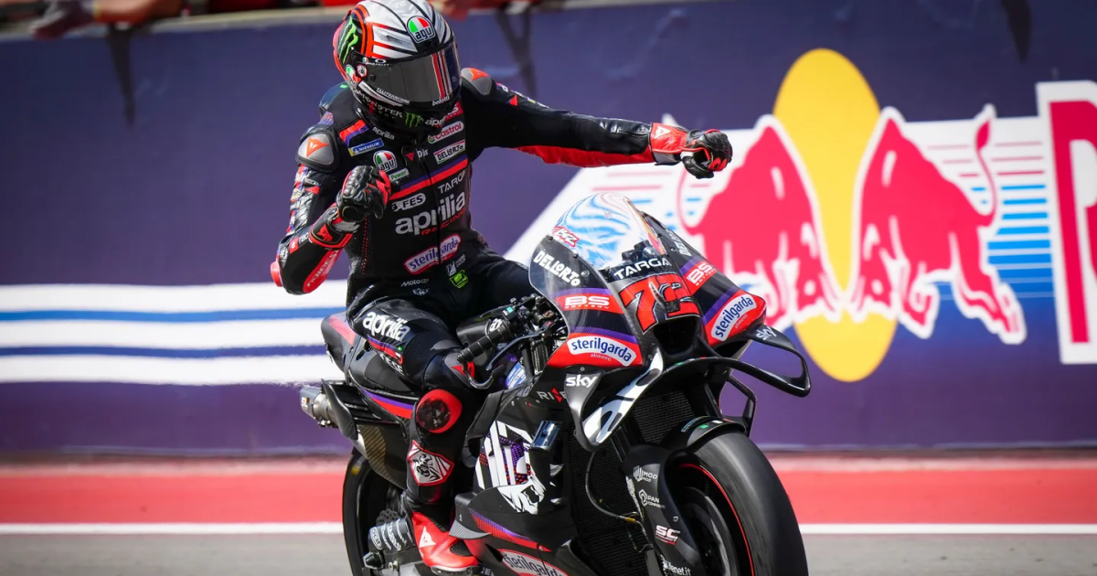 ยุคทอง Aprilia เริ่มต้น Bez เก็บชัยชนะ 3 สนามติดต่อกัน พ่วงเป็นคันนำ 121 รอบแบบต่อเนื่องศึก MotoGP 2026 สนามที่ 3 ในเมืองลุงแซม