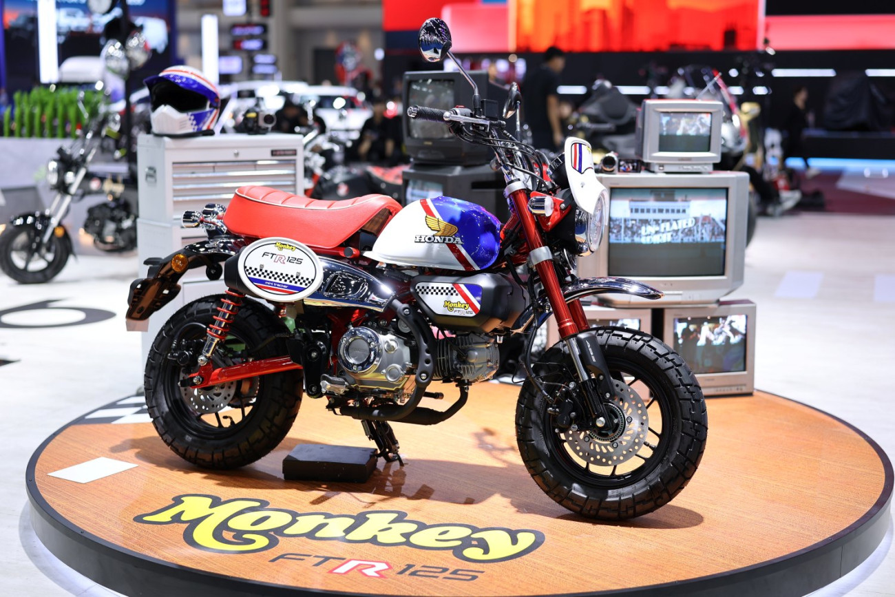 ไทยฮอนด้า ปลุกกระแสแรงตลอดมอเตอร์โชว์ 2026 ยอดจอง “Monkey FTR Limited Edition” ทะลุ 1,203 คัน พร้อมกระแส “Giorno+ SC35” sold out ใน 5 นาที