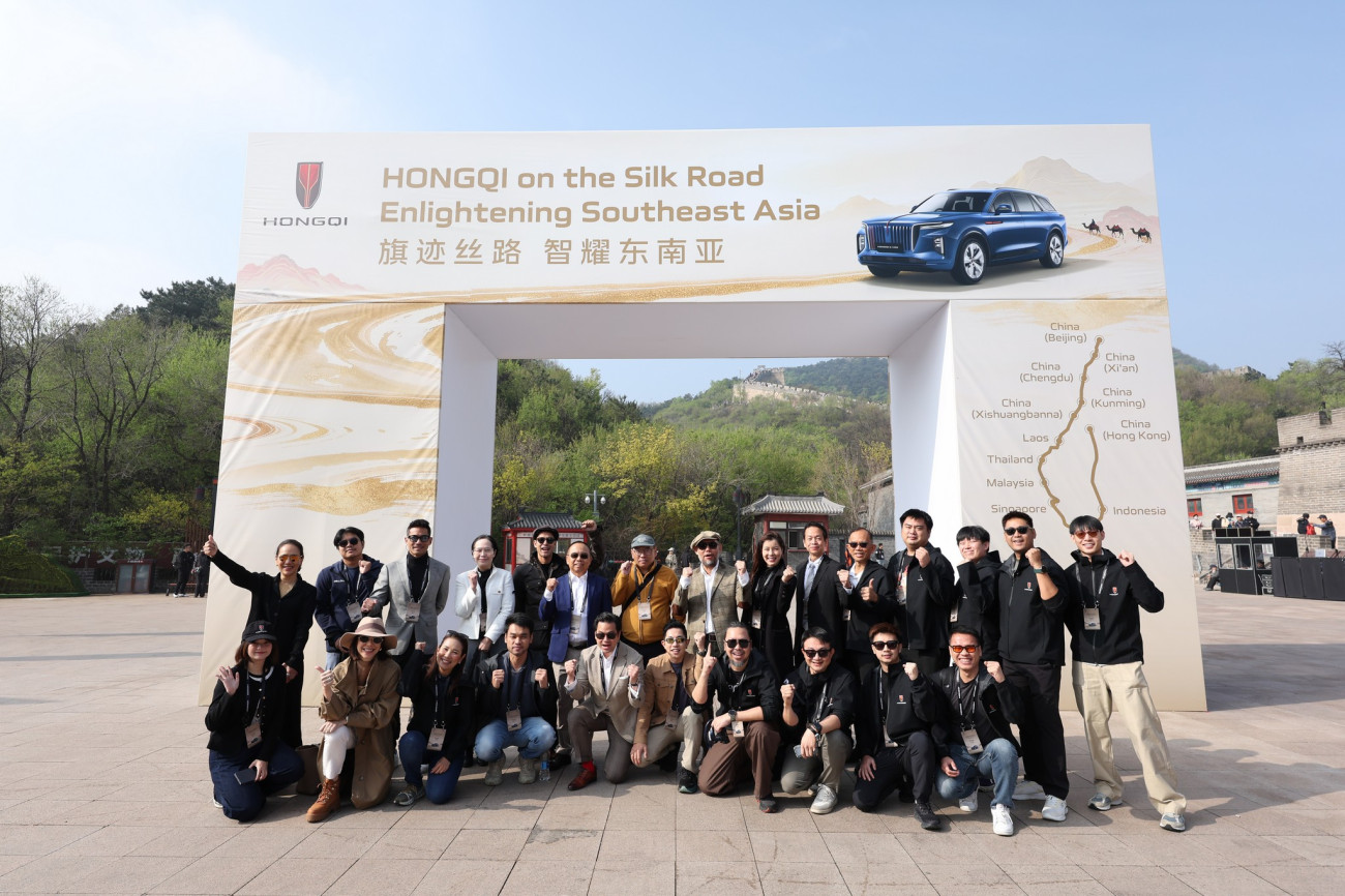 เริ่มแล้ว! “One Belt One Road” ระยะทาง 6,000 กม. HONGQI E-HS9 ทะยานจากแดนมังกร สู่สยามประเทศ
