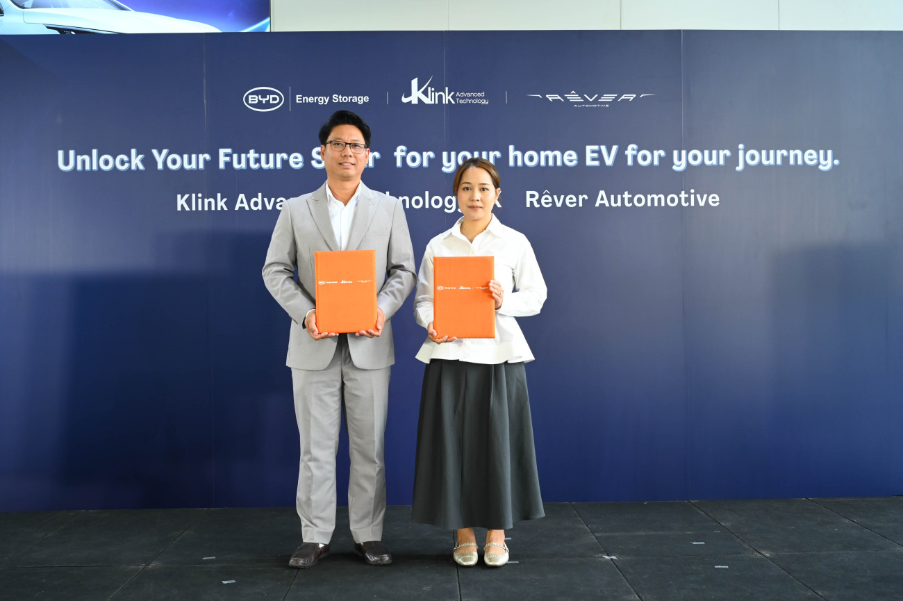 เคลิงค์ จับมือ เรเว่ ปั้น Solar–EV Ecosystem  ดันโชว์รูม BYD สู่ Clean Energy Hub รับตลาดรถไฟฟ้าโตแรง