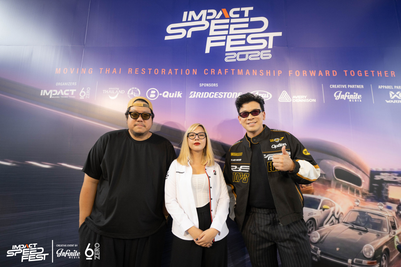 บริดจสโตน ร่วมกับ Top Secret Thailand และ Street Doc ประกาศความพร้อม  ร่วมระเบิดความมันส์ในงาน “IMPACT Speed Fest 2026” 