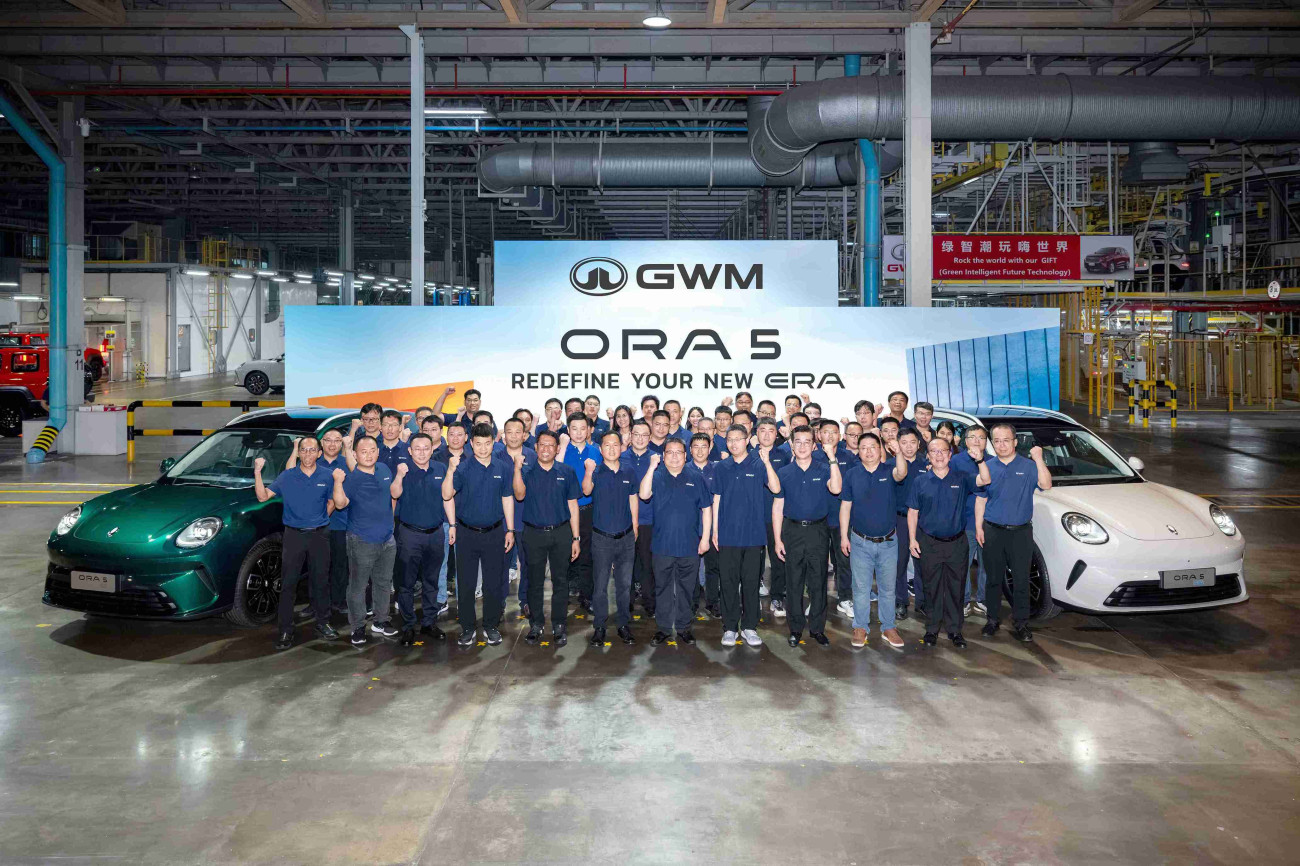 GWM เปิดสายการผลิต ORA 5 อย่างเป็นทางการ ณ โรงงาน GWM Smart Factory ในประเทศไทย