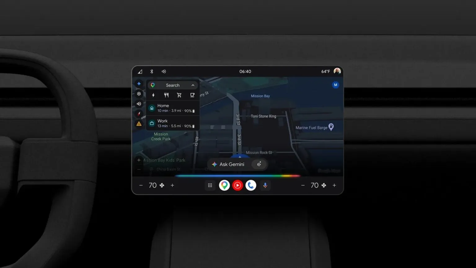 Google เตรียมอัปเดตใหญ่ Android Auto ปี 2026 เปลี่ยนรถให้ “ฉลาดขึ้น” ด้วย Gemini AI และหน้าจอใหม่เต็มรูปแบบ