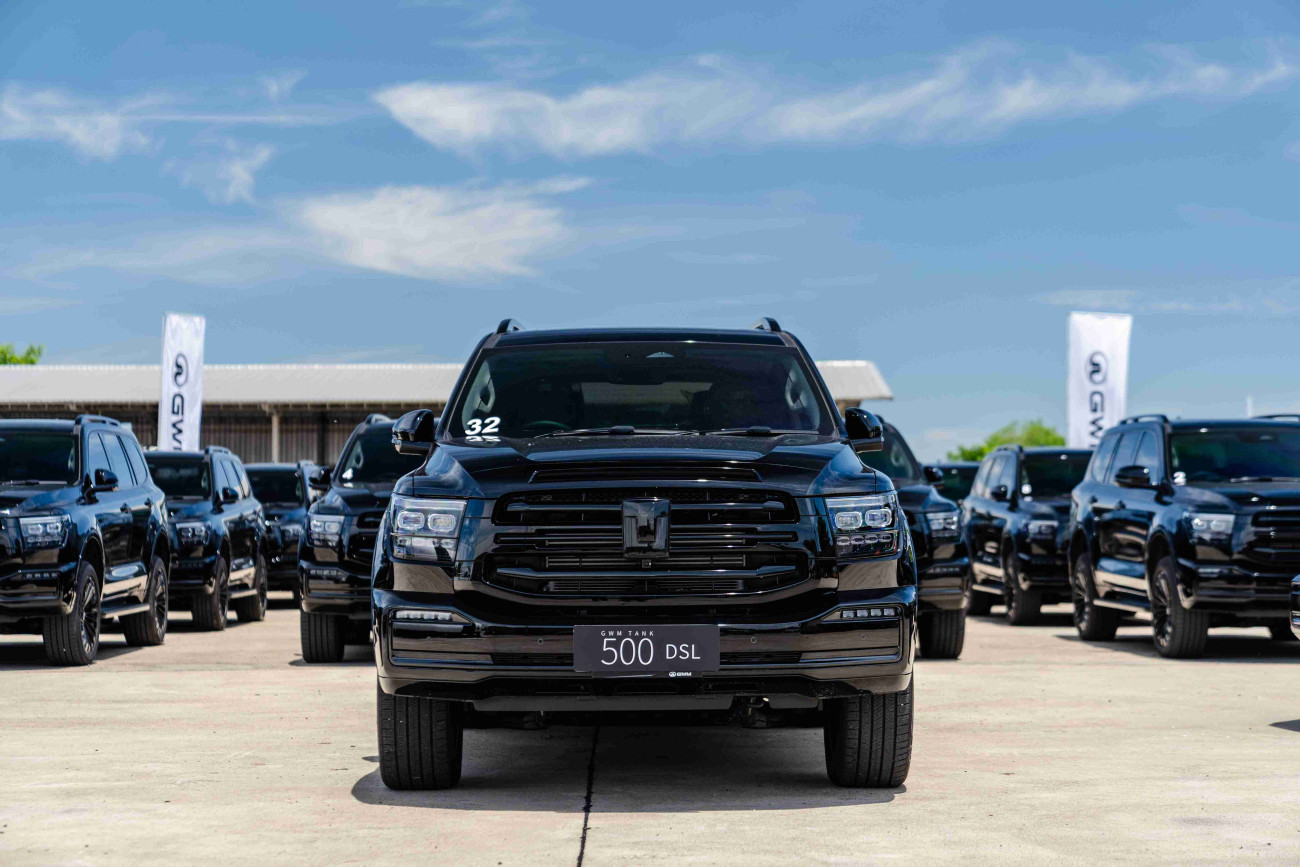 GWM ส่งมอบ GWM TANK 500 DIESEL 2.4T แก่กรมชลประทาน ตอกย้ำภาพลักษณ์แบรนด์ที่ได้รับความไว้วางใจจากหน่วยงานภาครัฐ
