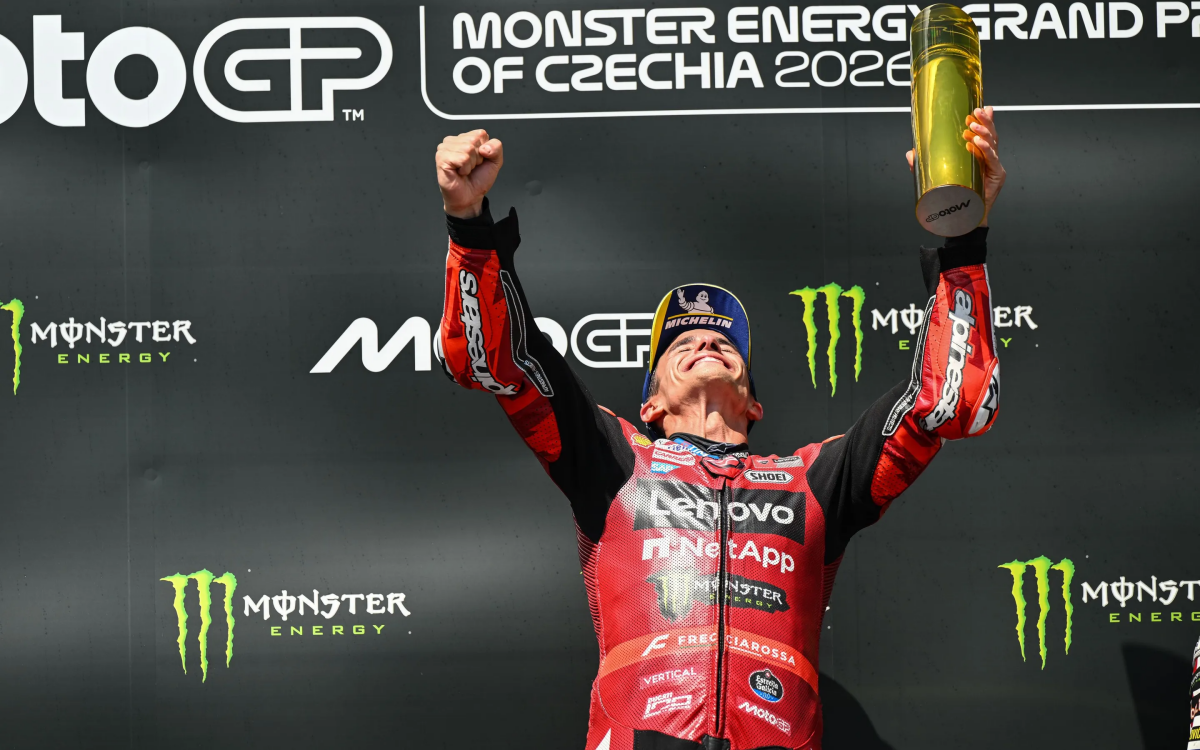 Ducati Week...Pecco เก็บวันเสาร์ Marc เหมาวันอาทิตย์ ศึก MotoGP 2026 สนามที่ 9 ในเช็กเกีย