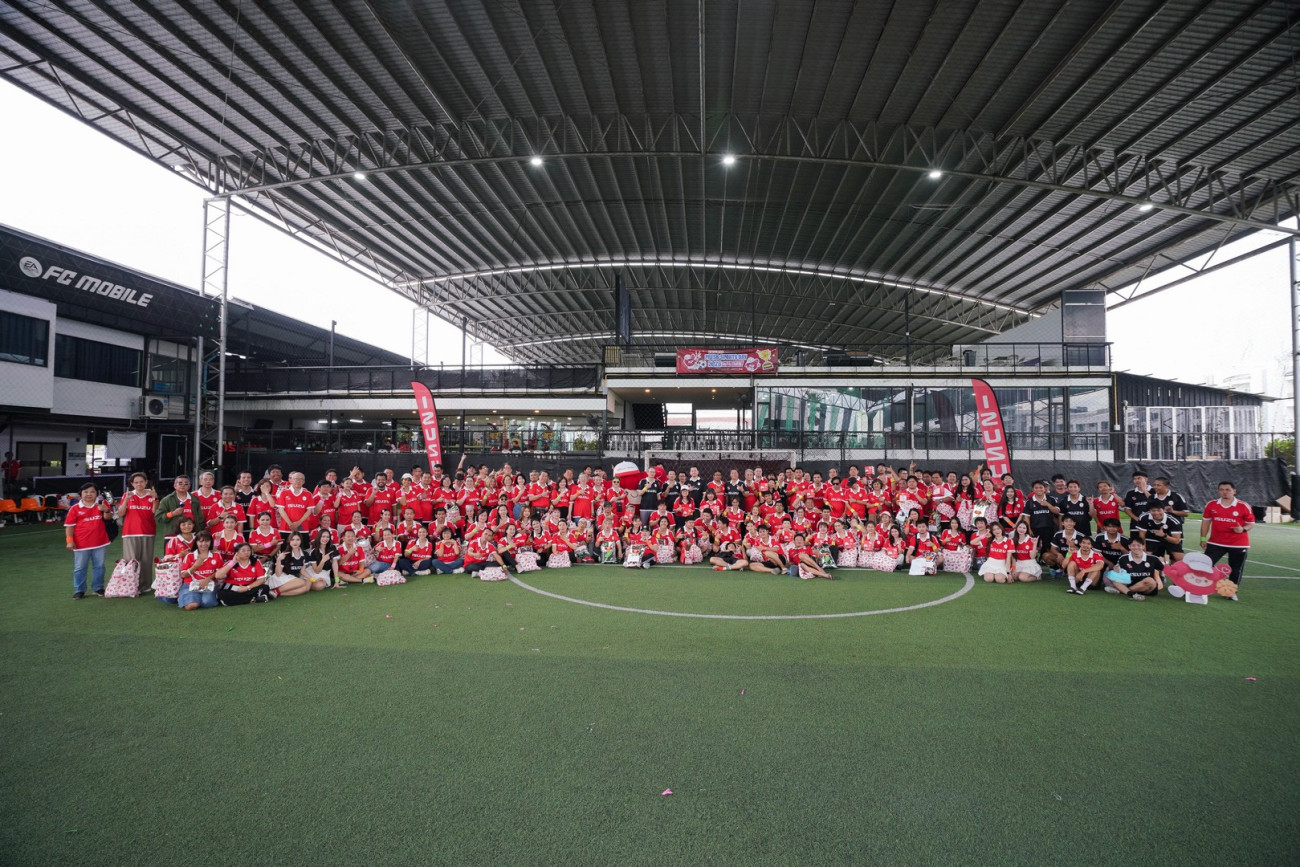 อีซูซุ - สื่อมวลชนลงสนามกระชับมิตรกับงาน “Isuzu - Press Sports Day 2026 with Yuu Chan” พร้อมเกมสนุกมากมาย