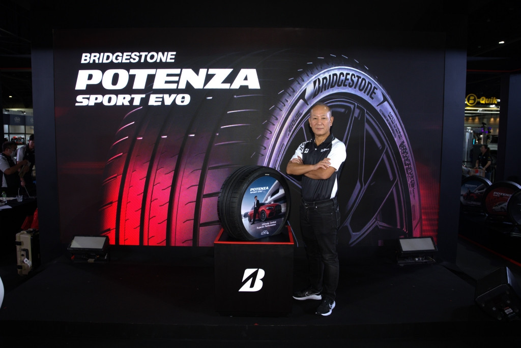 บริดจสโตน ประเทศไทย เปิดตัว “BRIDGESTONE POTENZA SPORT EVO” ยางสปอร์ตพรีเมียมรุ่นใหม่ ตอบโจทย์รถยนต์สมรรถนะสูงและรถยนต์ไฟฟ้า