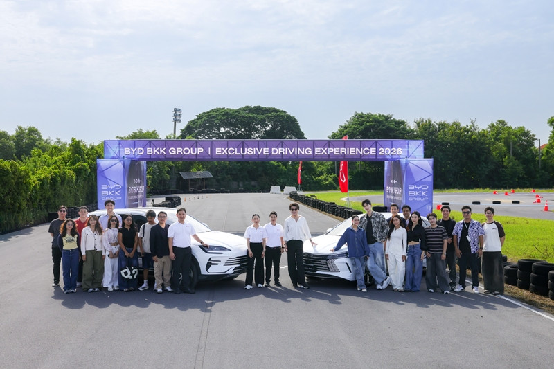 BYD BKK GROUP แสดงศักยภาพเครือข่าย “5 โชว์รูม 5 มุมเมือง” ปิดสนามแข่ง เปิดประสบการณ์ทดลองขับจริง