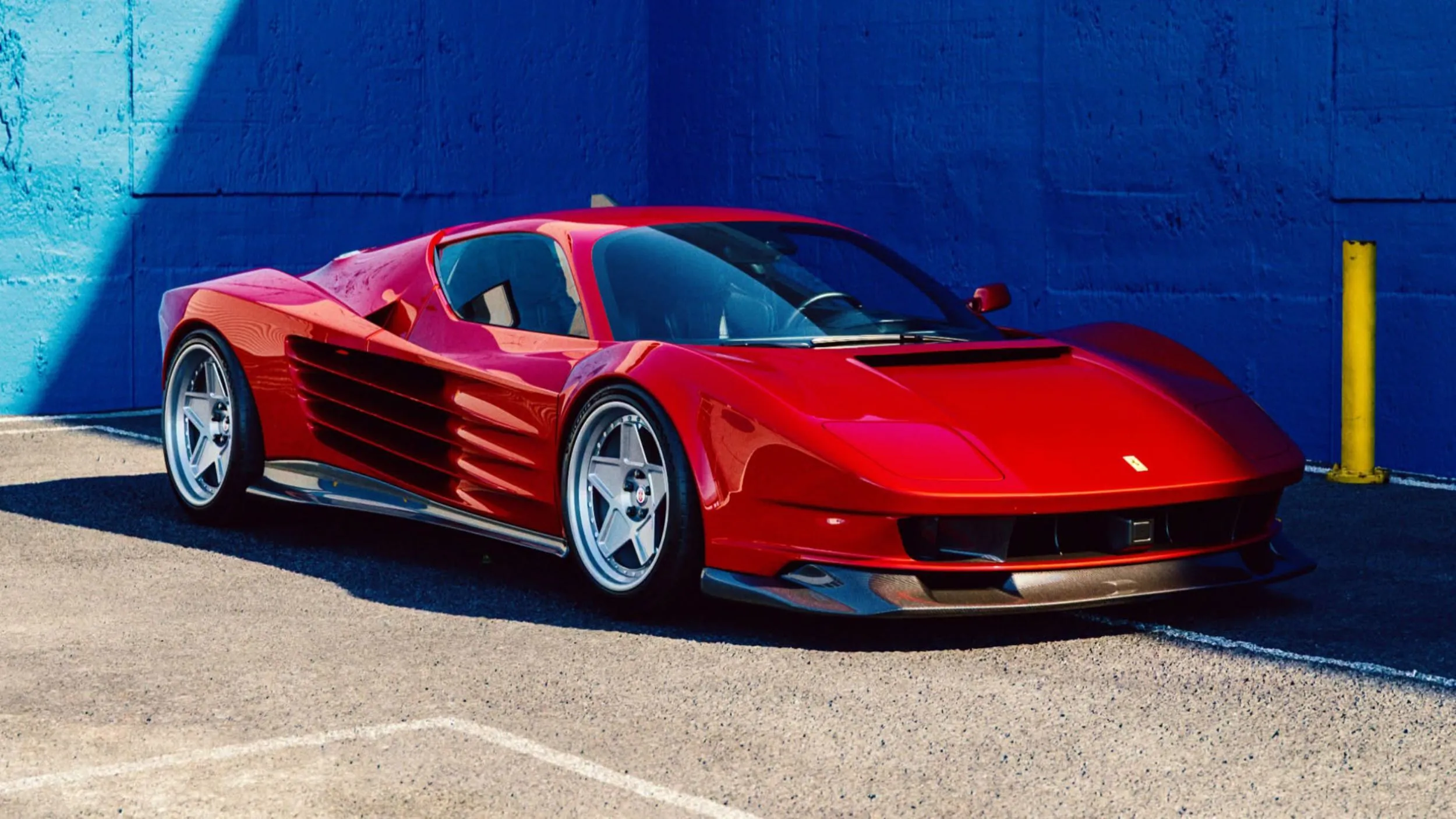 เมื่อ Ferrari 849 Testarossa ถูกแปลงโฉมดิจิทัล คืนชีพไฟป็อบอัพและช่องดักลมข้างในตำนาน