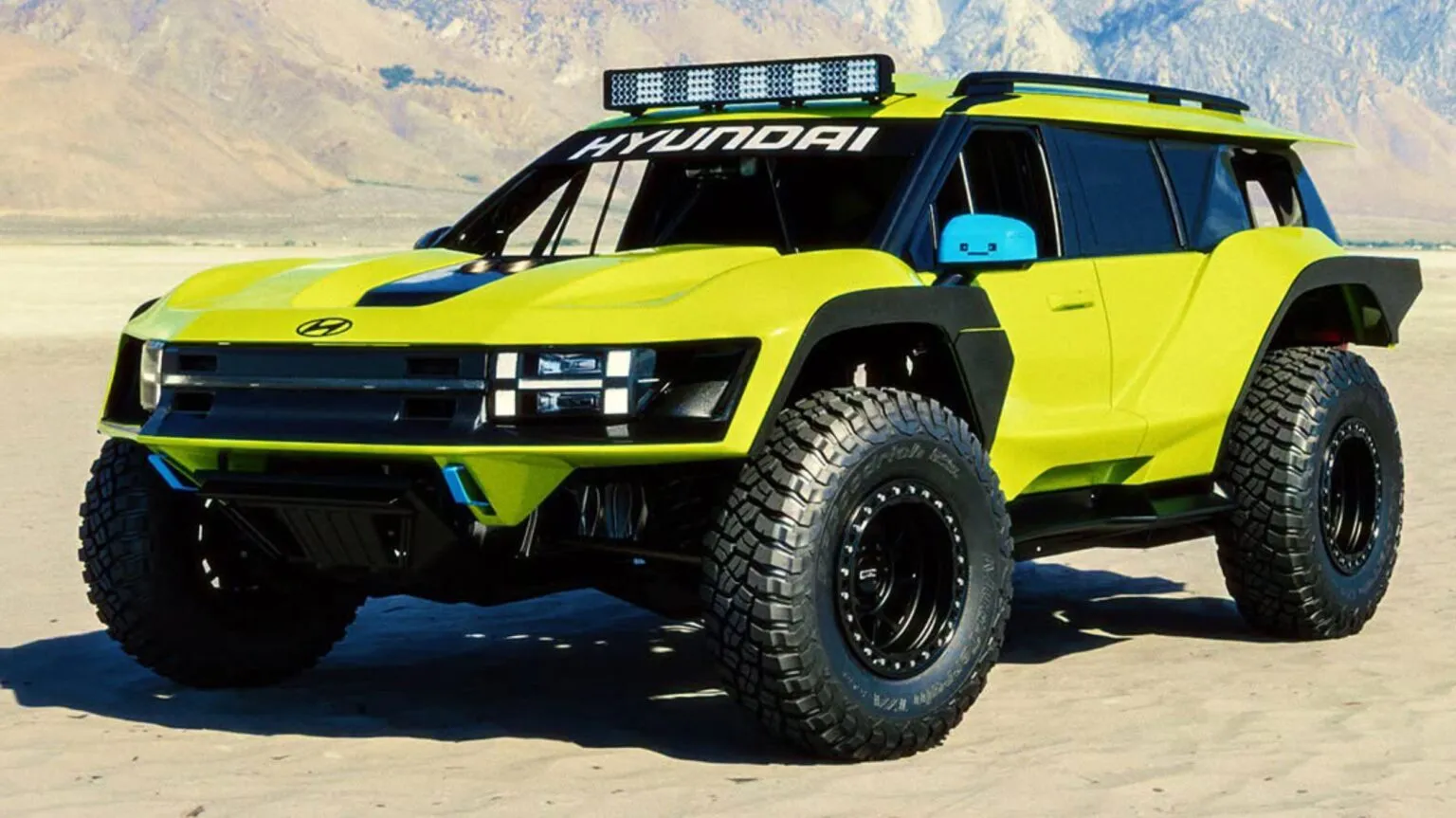 Hyundai ไฟเขียวภาพเรนเดอร์ Santa Fe ตัวลุยสไตล์ Baja แม้ไร้แผนผลิตจริง