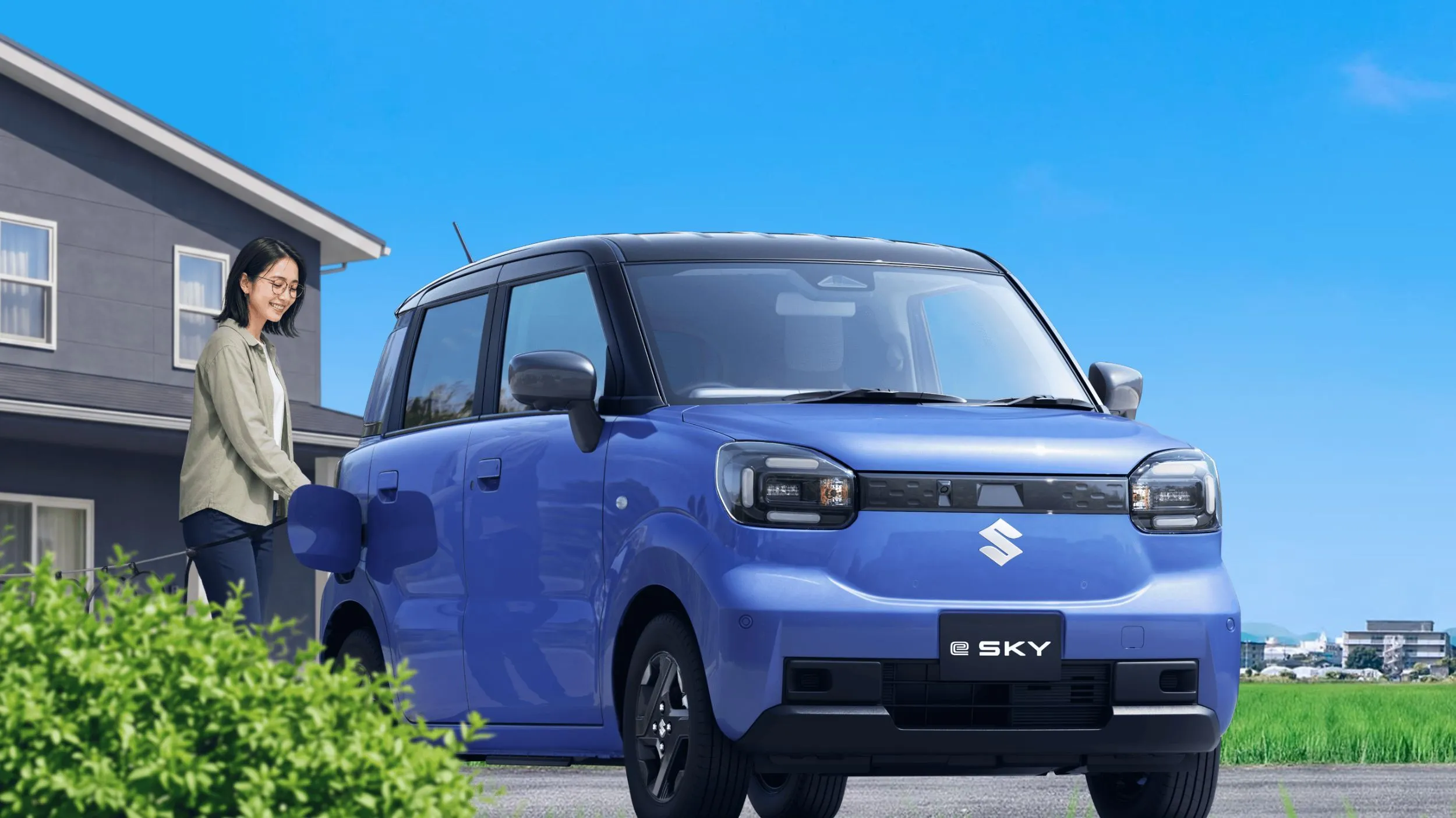 Suzuki เปิดตัว e Sky รถไฟฟ้า Kei Car วิ่งไกล 310 กม. แม้แบตเตอรี่เล็กจิ๋ว