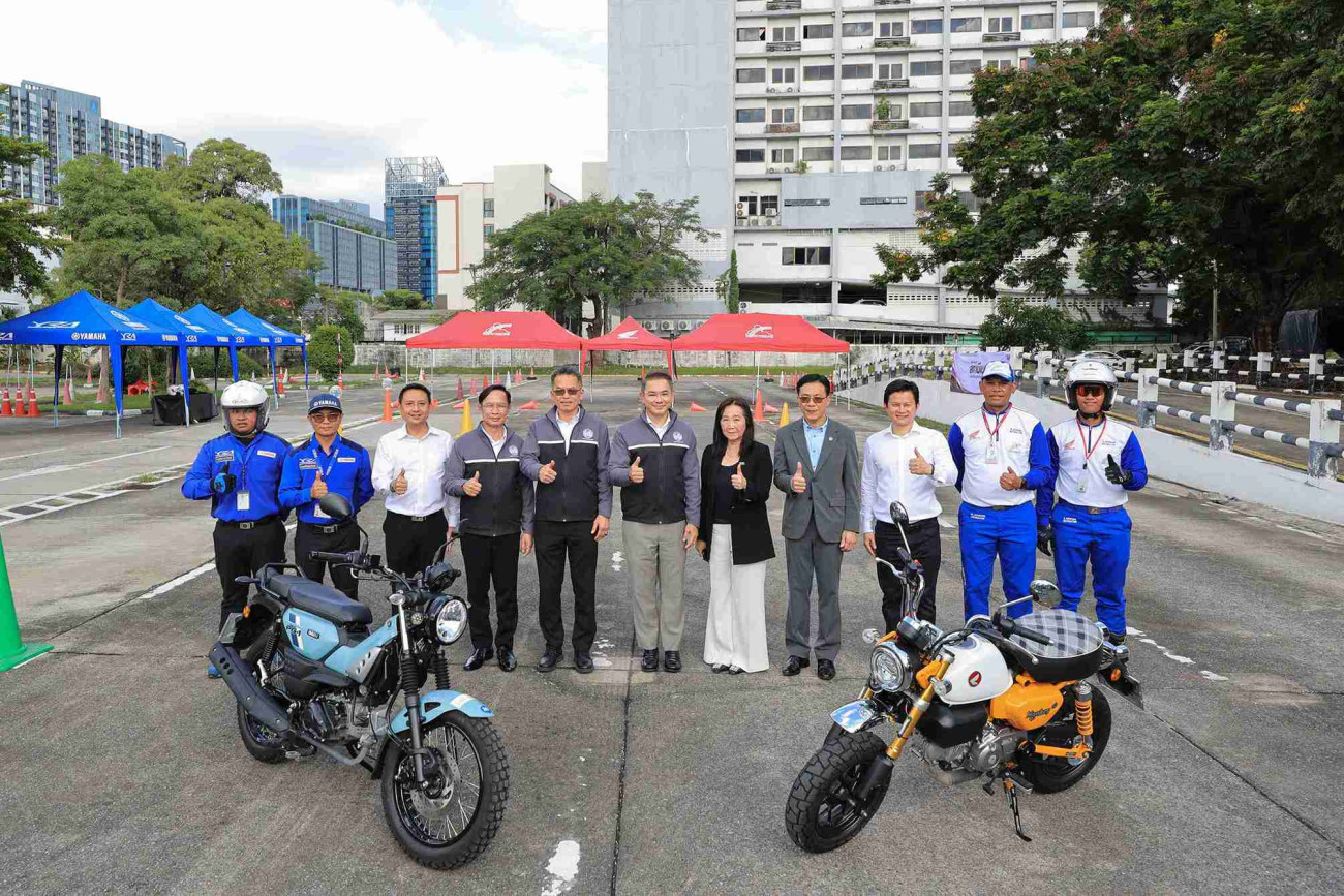 ไทยฮอนด้า ผนึกกำลังสมาคมอุตสาหกรรมยานยนต์ไทยและกรมการขนส่งทางบก เสนอแนวคิดเพิ่ม “สถานีเบรก” เพื่อศึกษาแนวทางเพิ่มทักษะการขับขี่