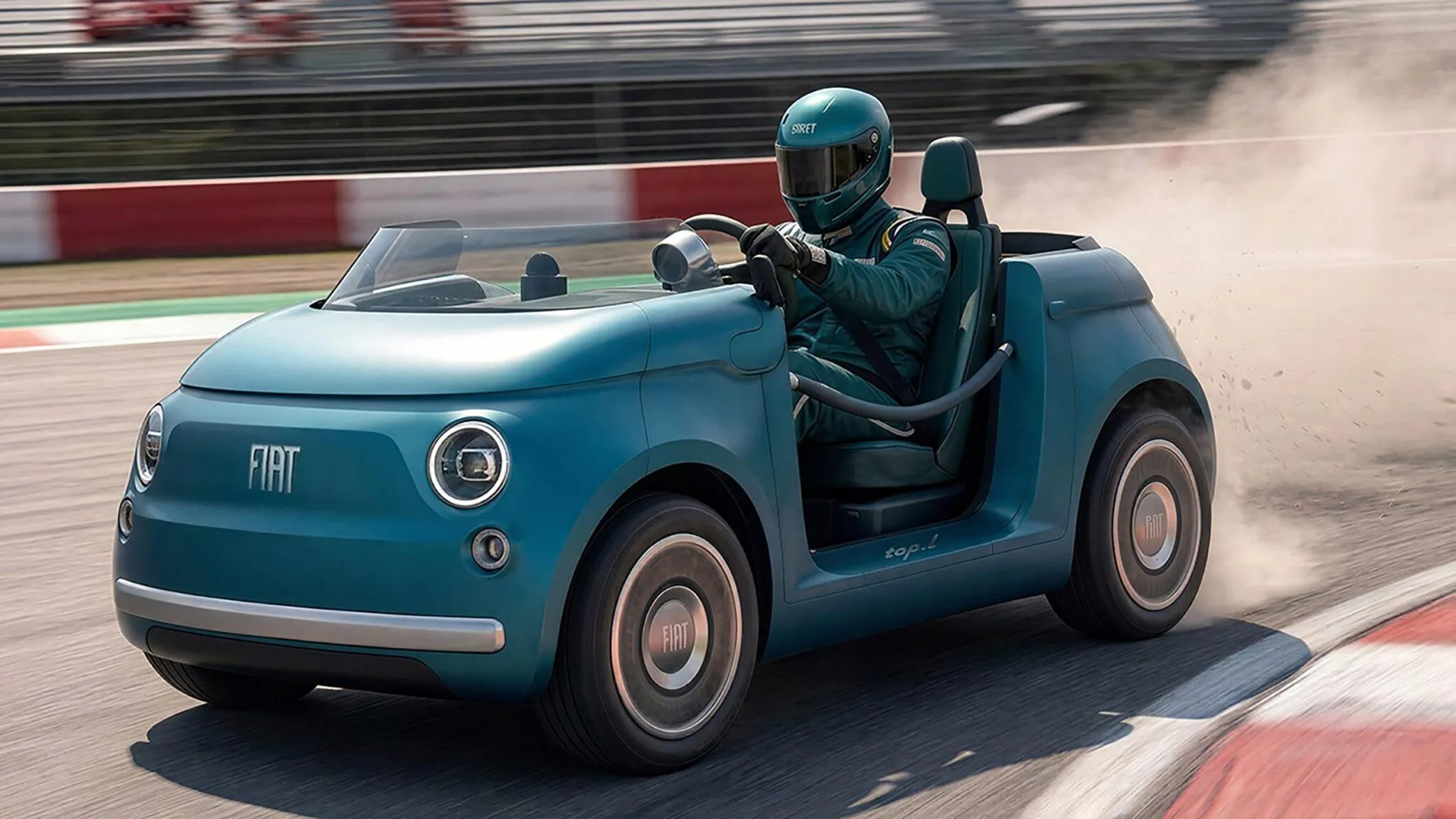 เปลี่ยนจิ๋วไฟฟ้าให้ซ่ากว่าเดิม Lapo Elkann และ Giugiaro เนรมิต Fiat Topolino สู่สปอร์ต Speedster และรุ่น 4 ที่นั่งสุดเก๋