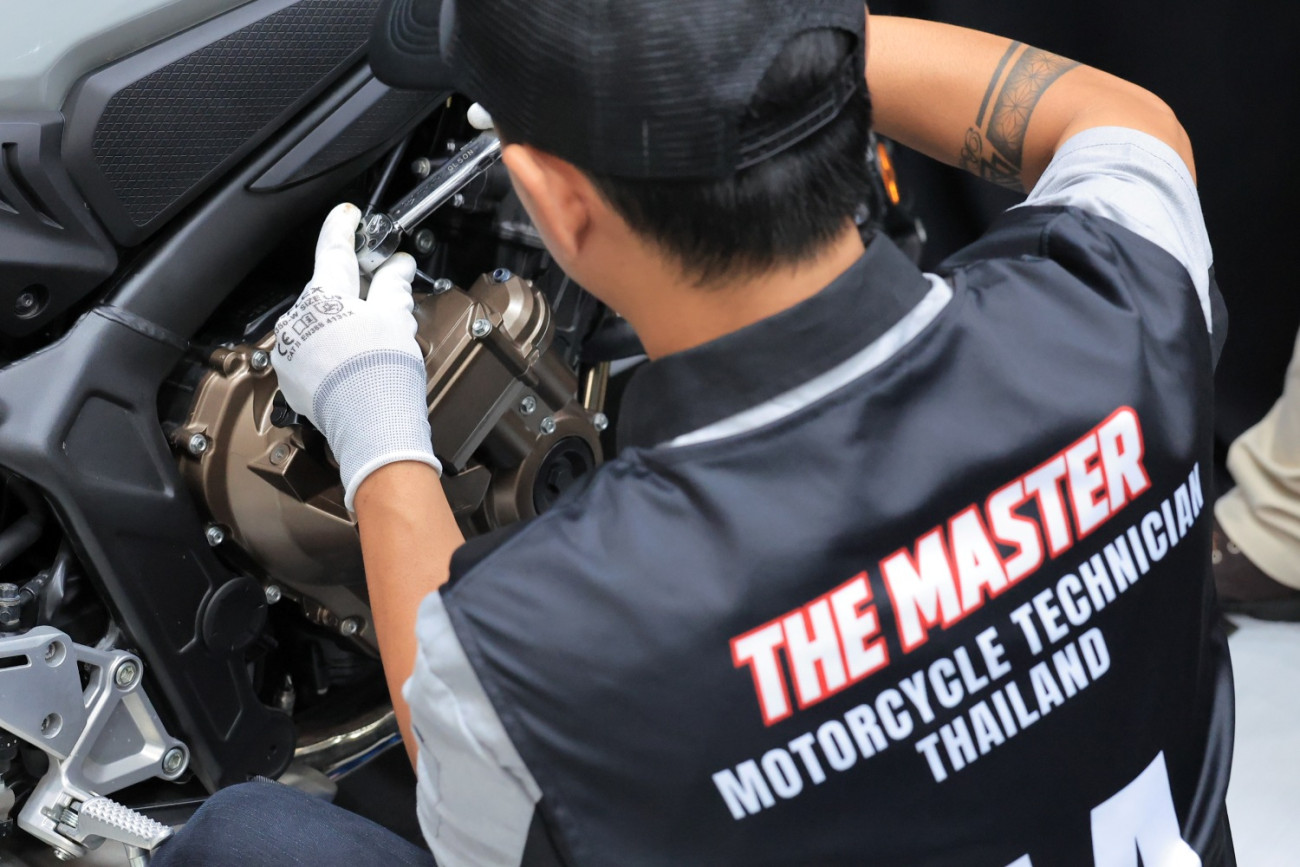 Thai Honda Motorcycle Technician Skill Contest 2026