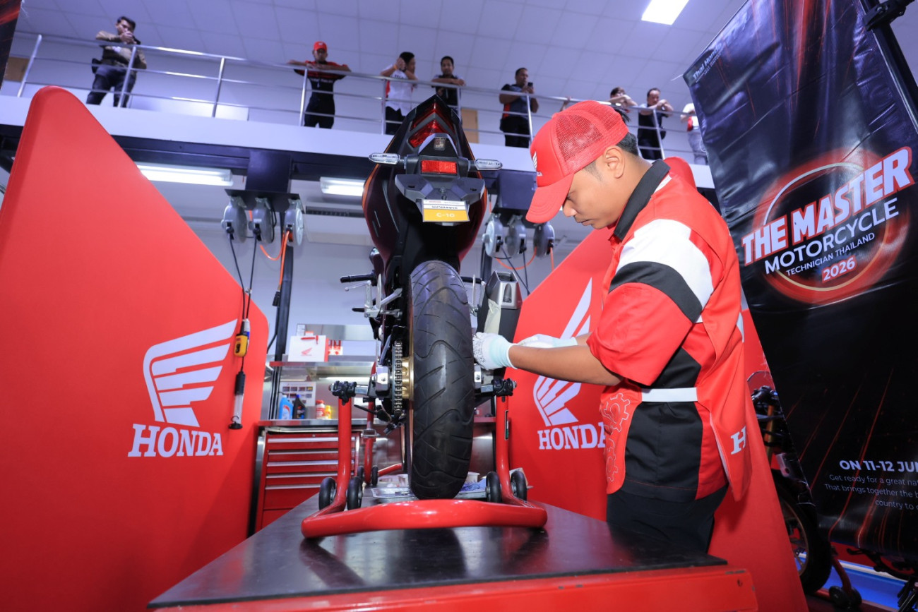 Thai Honda Motorcycle Technician Skill Contest 2026