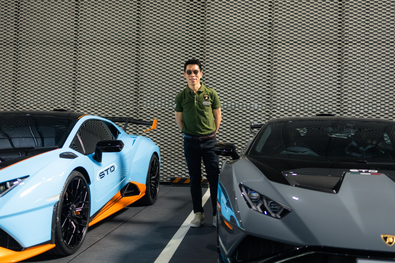 Lamborghini Club Thailand Bull Run at Nakhon Nayok