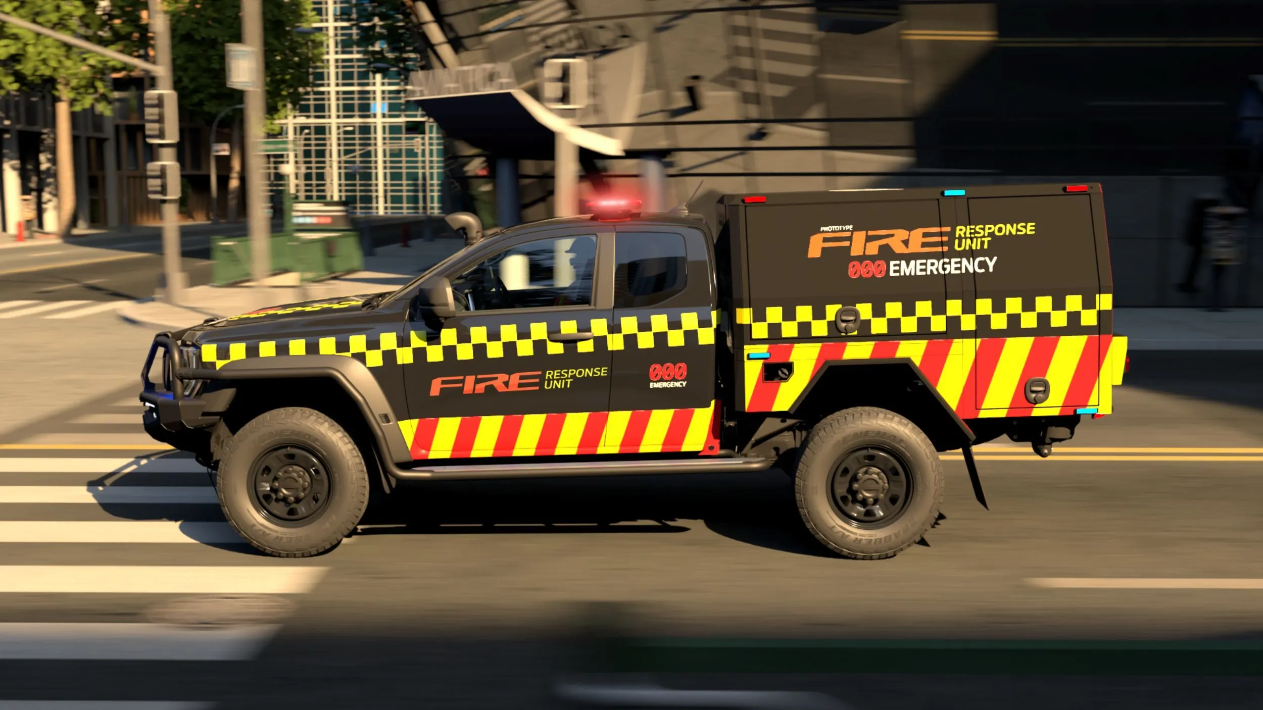 Ford Ranger Super Duty Fire Response Unit