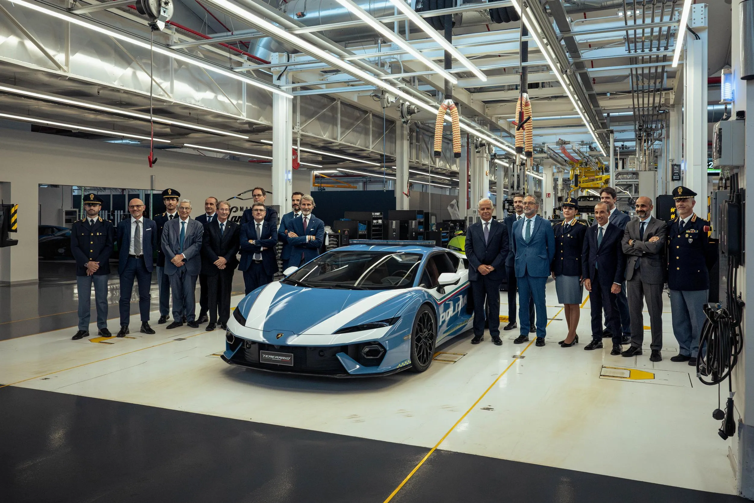 Lamborghini Temerario Polizia