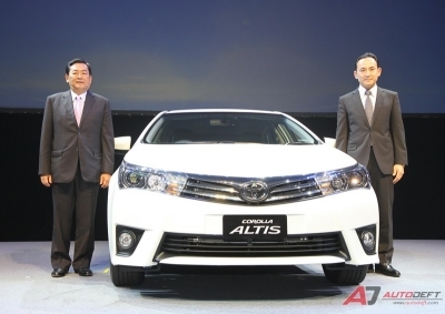Toyota  เปิดตัว  New! Toyoa Corolla Altis  ใหม่ อย่างเป็นทางการ ประเดิม ราคาเริ่มต้นที่ 769,000 บาท