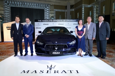 Maserati Ghibli หรูหราซีดานกลาง อิตาเลี่ยนสไตล์