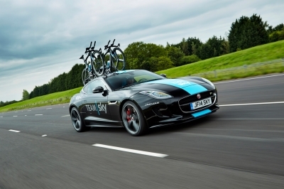 Jaguar F Type  Sky ride  โชว์ตัวงานรถเซอร์วิสจากรายการ Tour De France