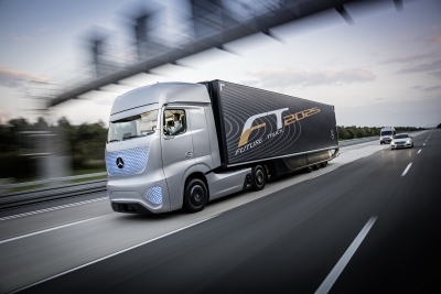 Mercedes Benz  2025 Concept Truck   อนาคตหัวลากรถใหญ่ที่ล้ำสมัย