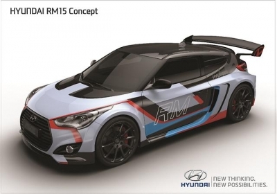 Hyundai  RM15 concept   อย่างที่คุณเห็นมันคือ Veloster เครื่องวางกลาง