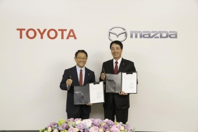 Toyota – Mazda   ลงนามเป็นพันธมิตรระยะยาวแลกเทคโนโลยี