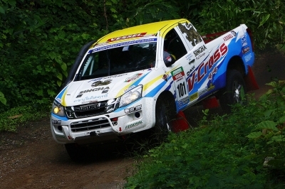 ISUZU D-MAX V-Cross คว้าที่1 ถึง 3 รางวัล ในการแข่งขัน Asia Cross Country Rally 2015