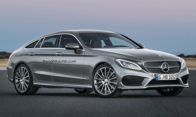 The New Mercedes-Benz CLC 4Dr Coupe พร้อมยลโฉมจริงในปี 2020