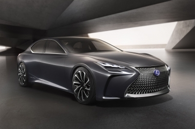 Lexus LF-FC Concept ต้นแบบว่าที่ Lexus LS เจนใหม่ เผยโฉมแล้ว