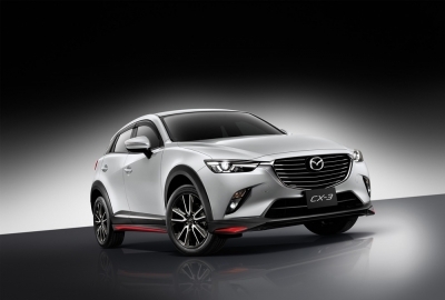 Mazda เปิดตัว CX-3 ฟรีสไตล์ครอสโอเวอร์ ในราคาเริ่มต้น 835,000 บาท