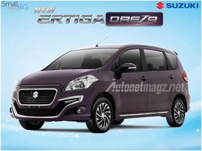 Suzuki Ertiga Dreza  MPV มาดใหม่ที่หรูและสปอร์ตเต็มขั้น 