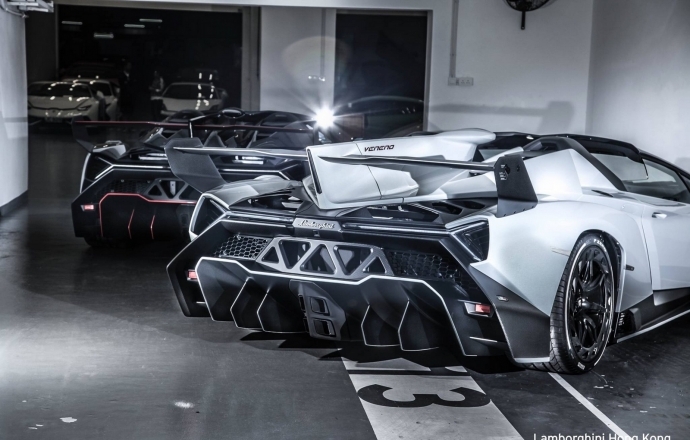 ที่สุด Lamborghini Veneno Roadsters 2 ใน 9 คัน อยู่ใน ฮ่องกง