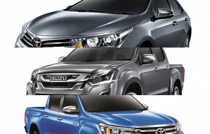 Toyota กับ ISUZU กอดคอติดอันดับแบรนค่ายรถใช้งบโฆษณาสูงสุด เดือนมกราคม ปี 2559